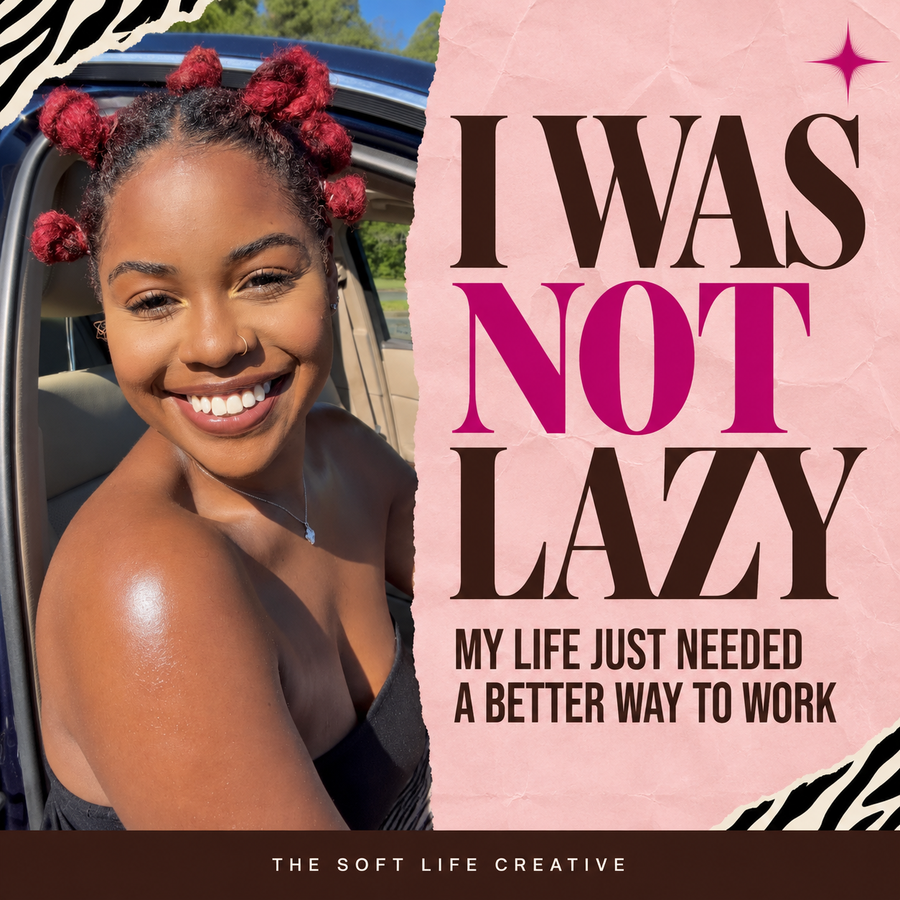 I Was Not Lazy. My Life Just Needed a Better Way to Work.