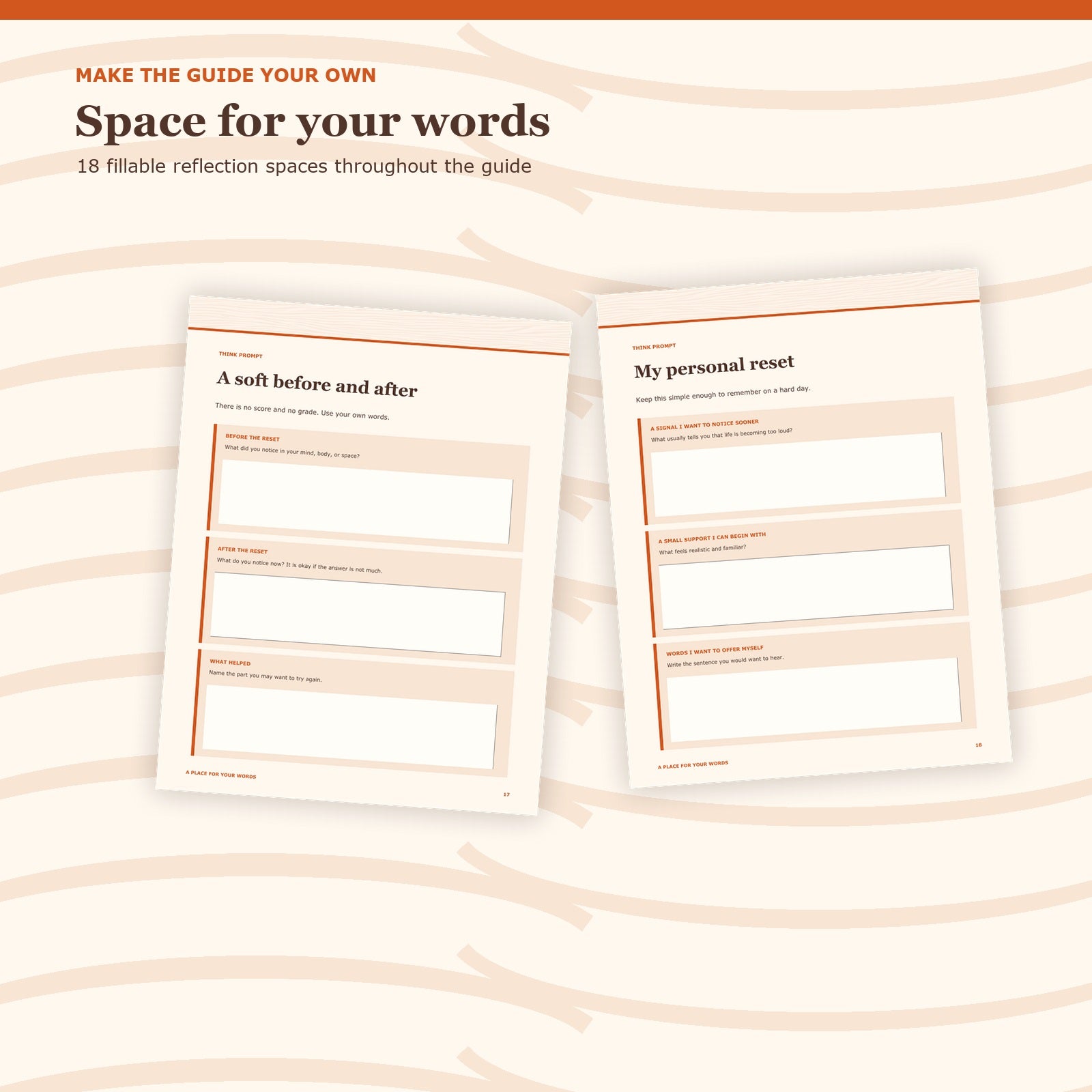 The Soft Reset Guide fillable reflection preview
